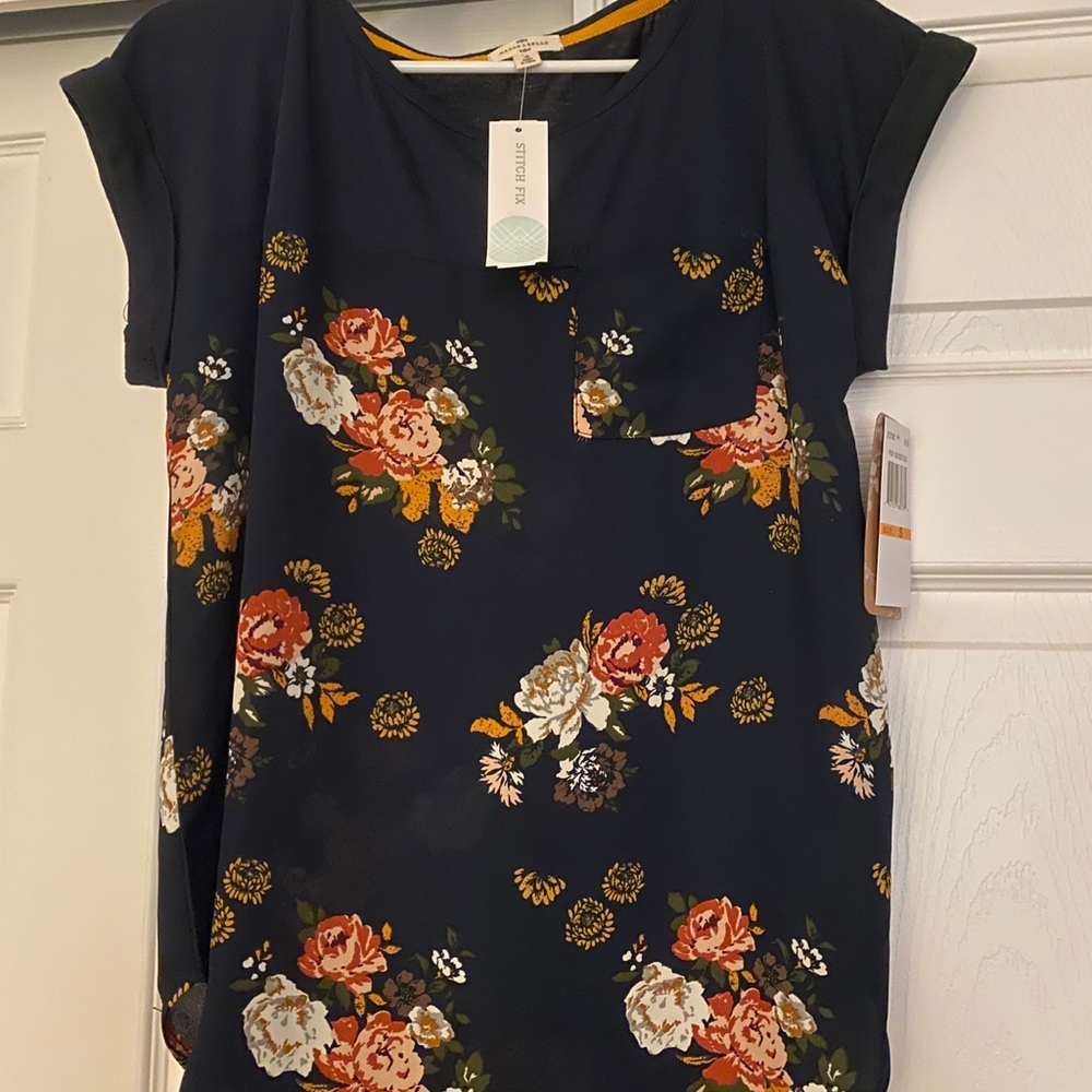 Mason And Beile Floral Top